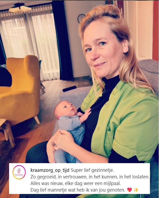 foto Janneke met baby